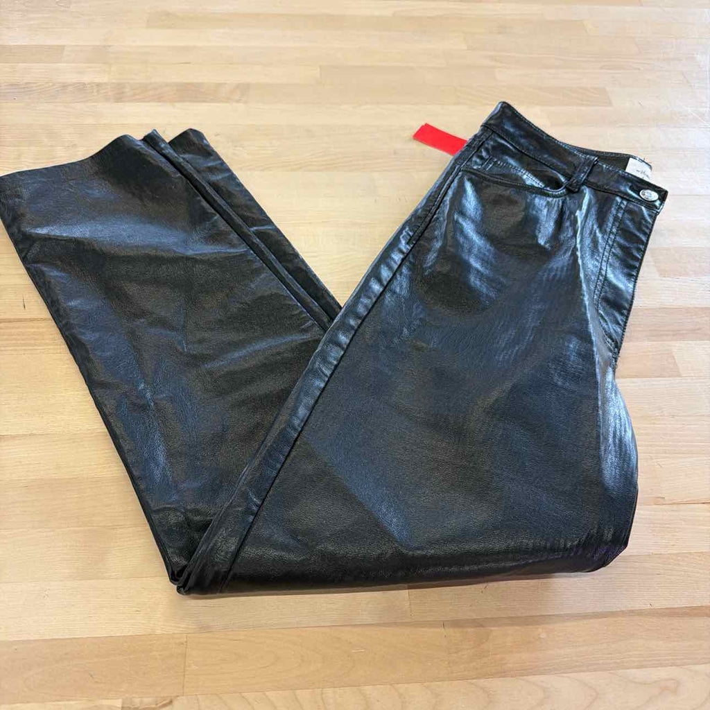 Wilfred Size 6 Black Leather Preloved Pants