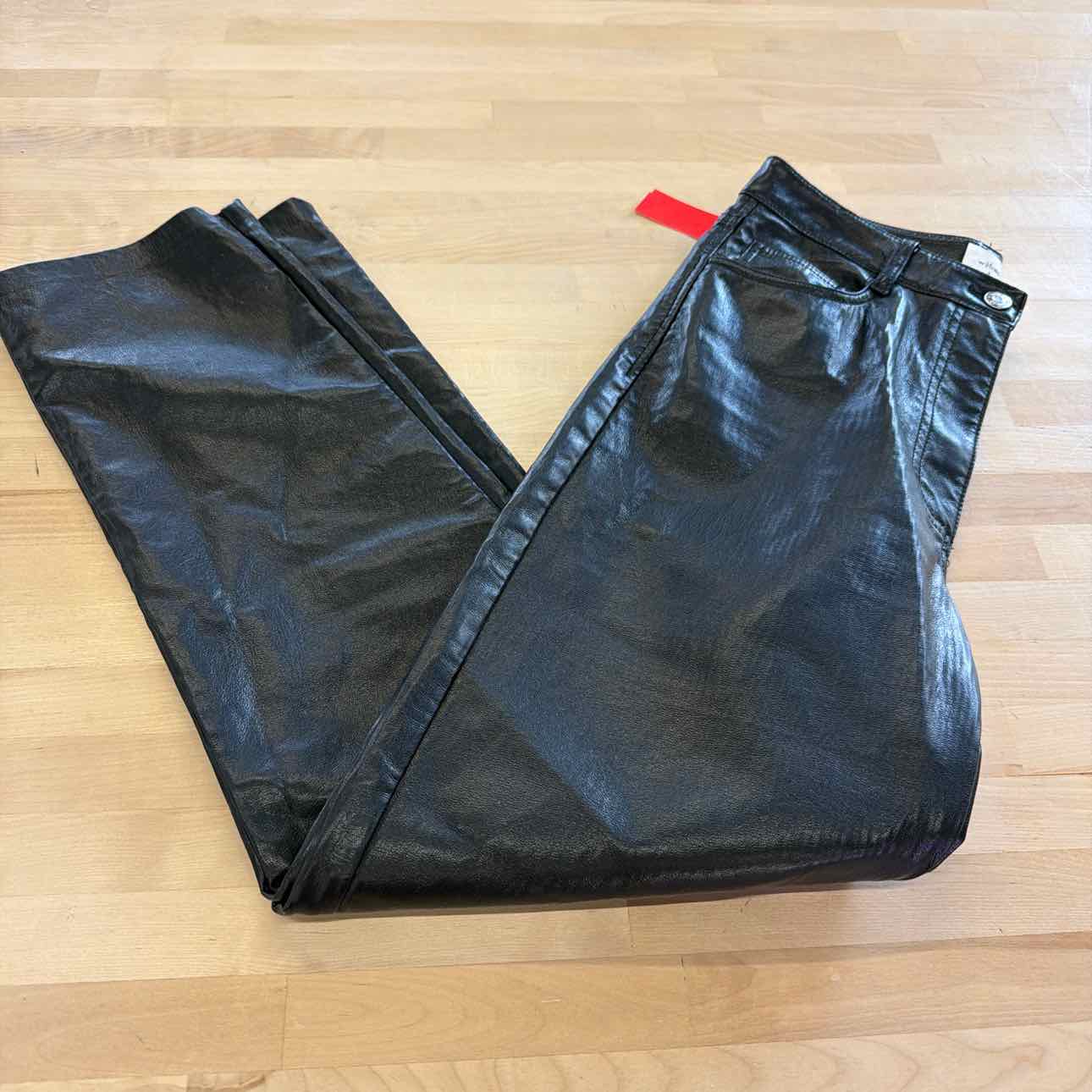 Wilfred Size 6 Black Leather Preloved Pants