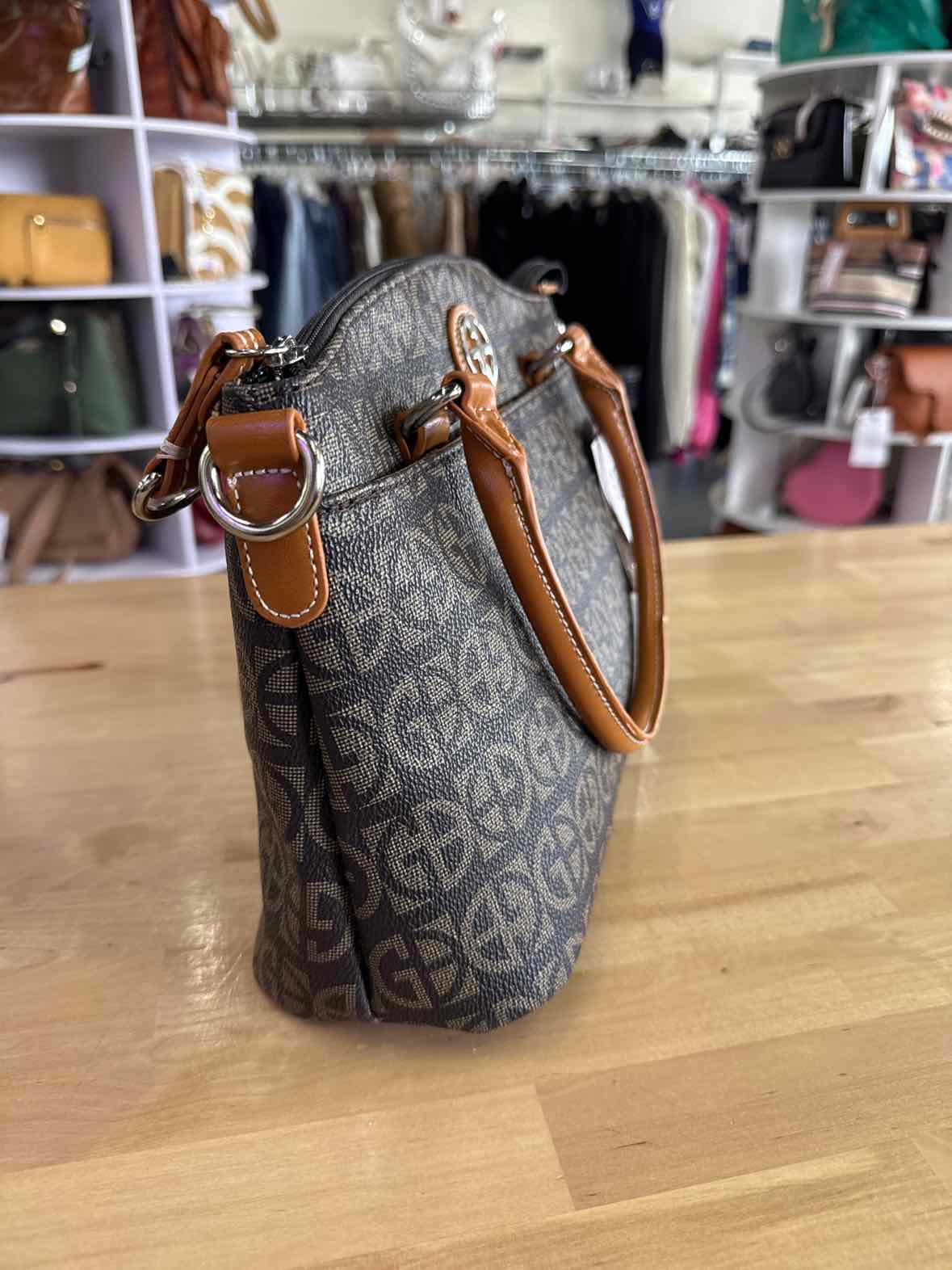 Giani Bernini Block Signature Mini Satchel NWT