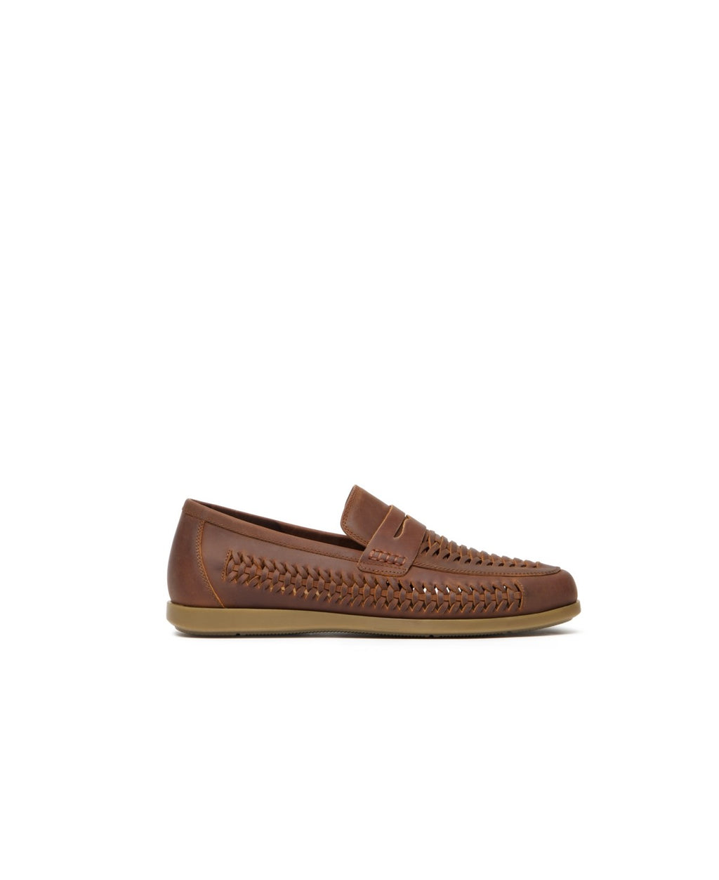 Rodd & Gunn Size 40 Gisborne Huarache Slip on - Coffee