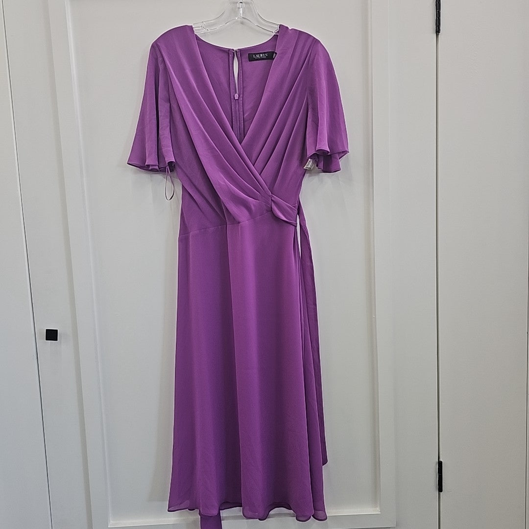 Ralph Lauren Size 6 Purple Dress