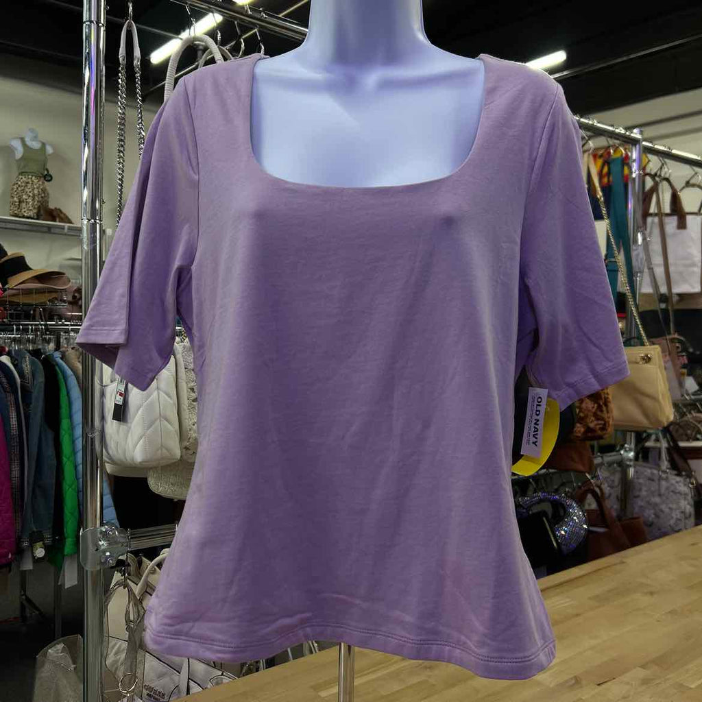 Old Navy Size XL Purple Blouse