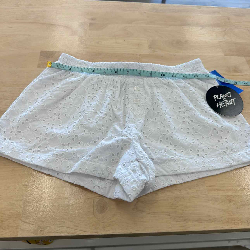 Planet Heart Women Size S White New Shorts