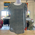 Angashion Size M Blue Preloved Blouse SS