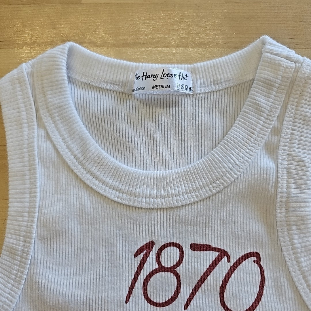 the hang loose Size M White Tank