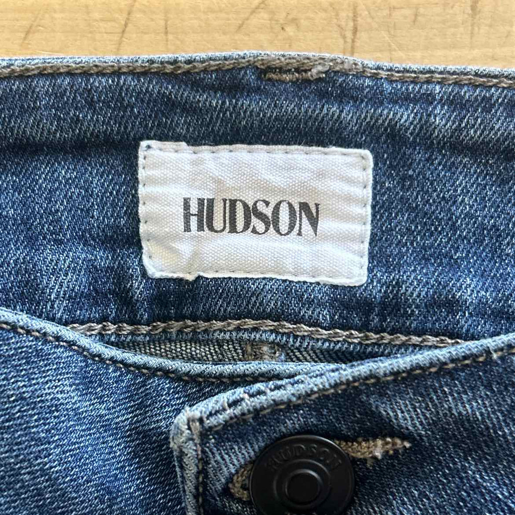 Hudson Size 28 Blue Denim Preloved Jeans