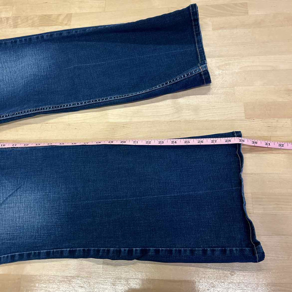 Silver Jean Co. Size 20 Blue Denim Preloved Jeans