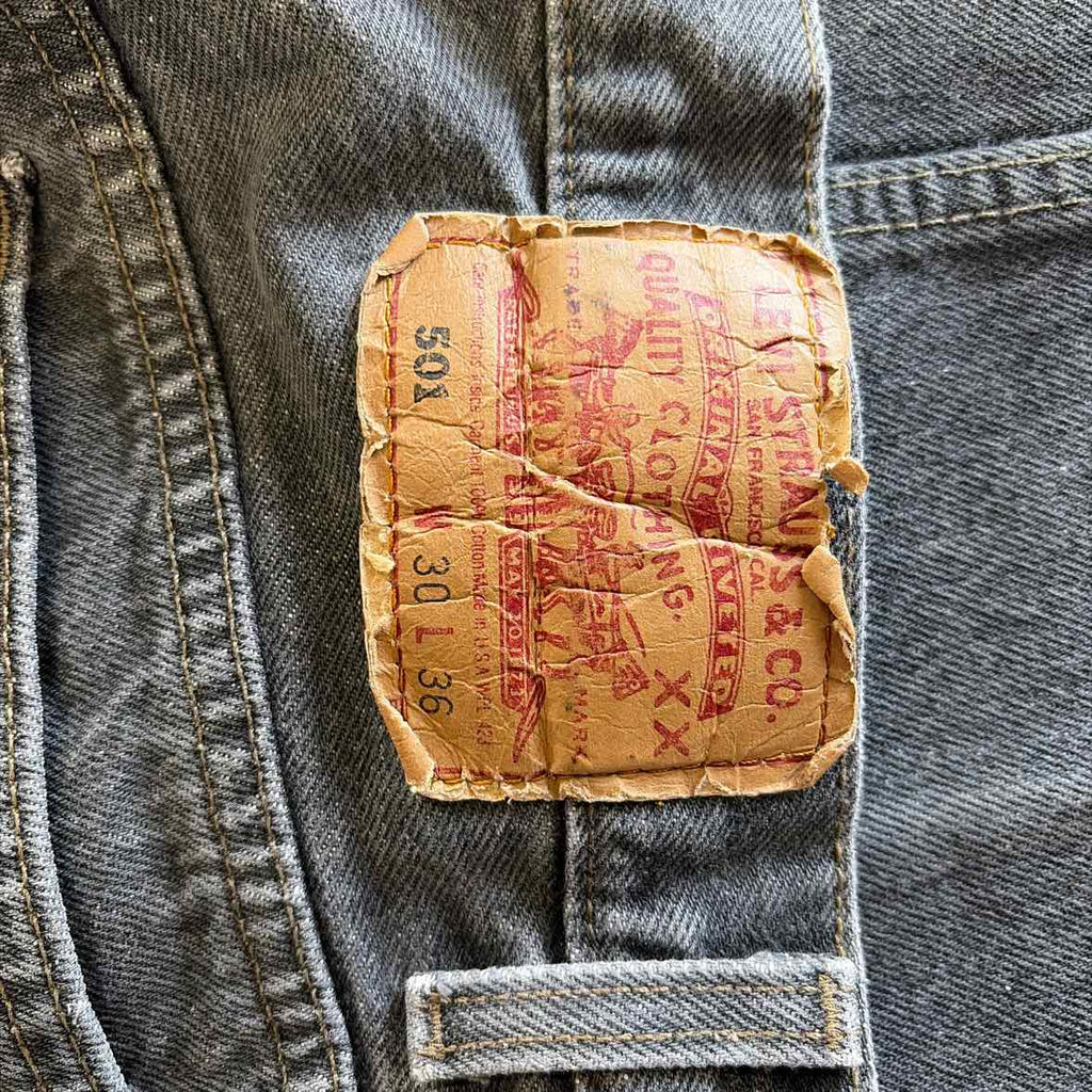Levi's Size 30 Gray Preloved Jeans