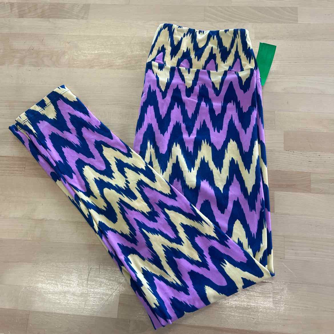 LulaRoe Size One Size Purple Preloved Leggings