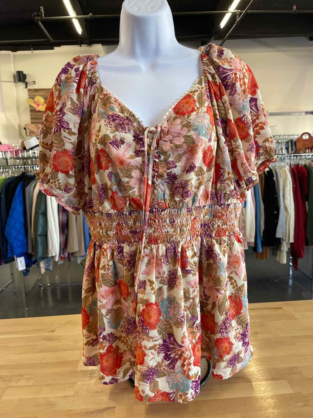 Torrid Size 0 Pink Blouse