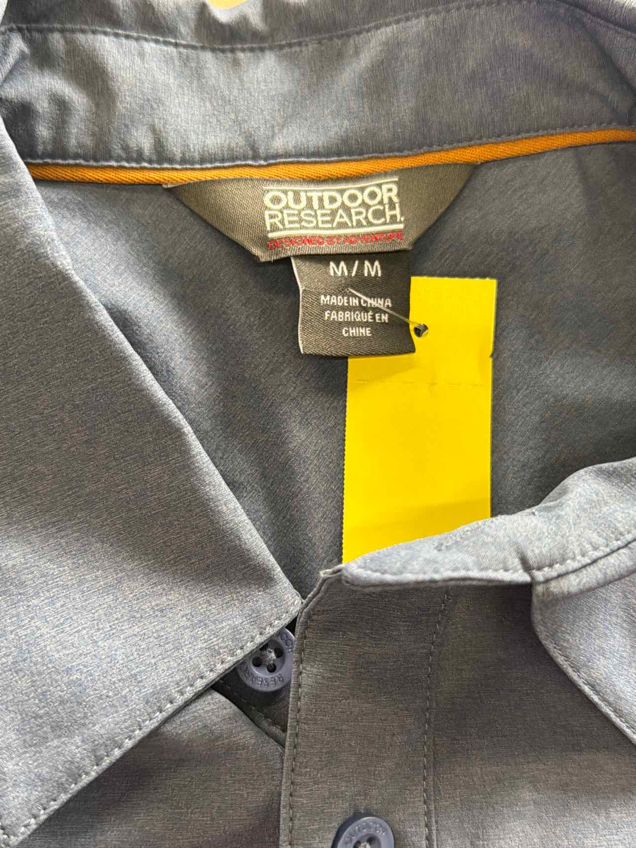 Outdoor Research Size M Blue MENS Button Down Shirt