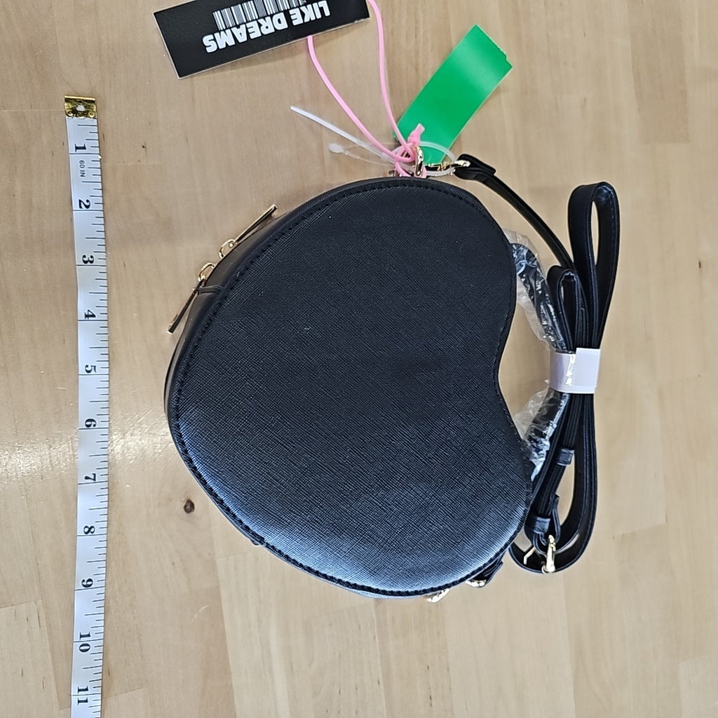 Like Dreams Heart Breaker Crossbody - Black