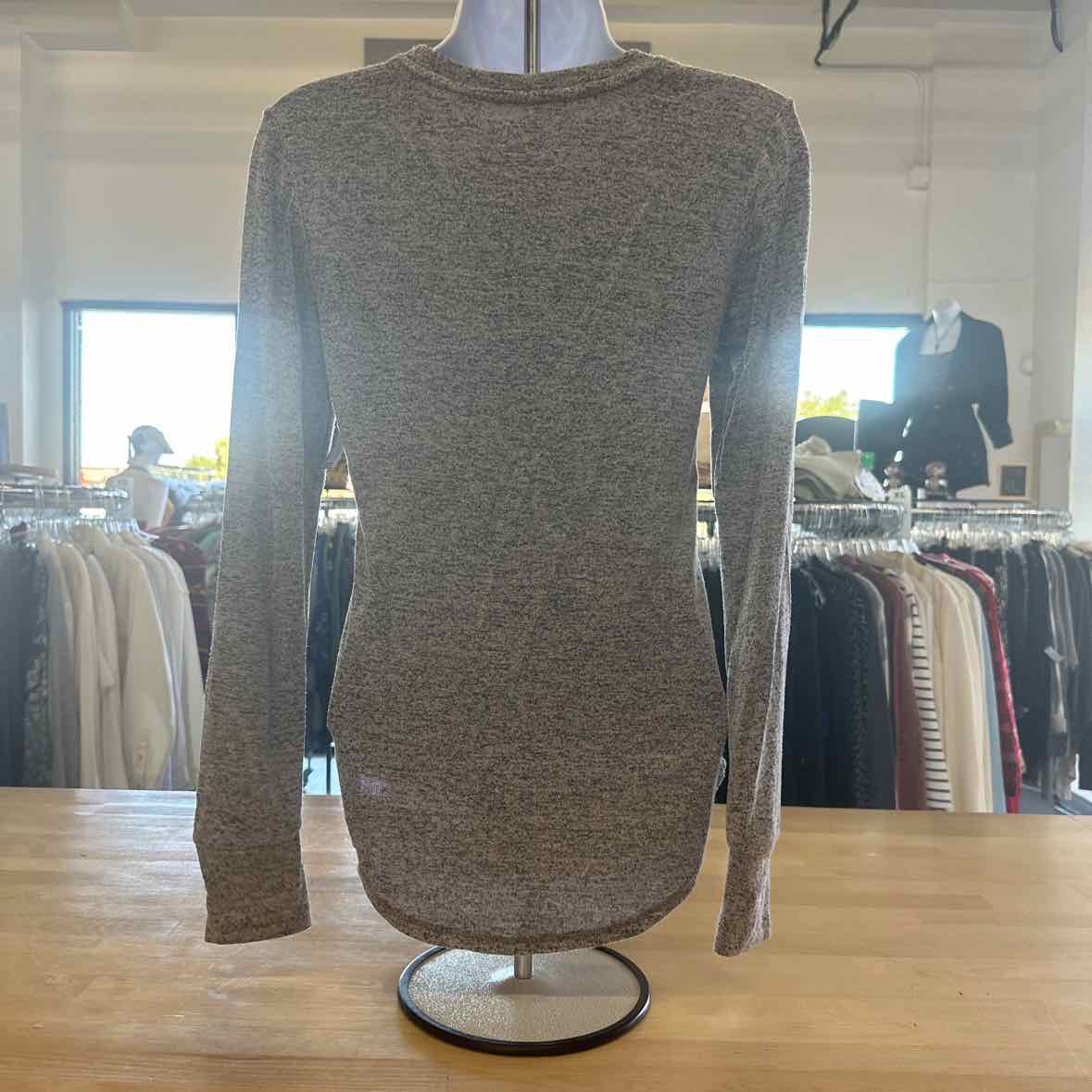 Cuddleduds Size S Gray Preloved Long Sleeve