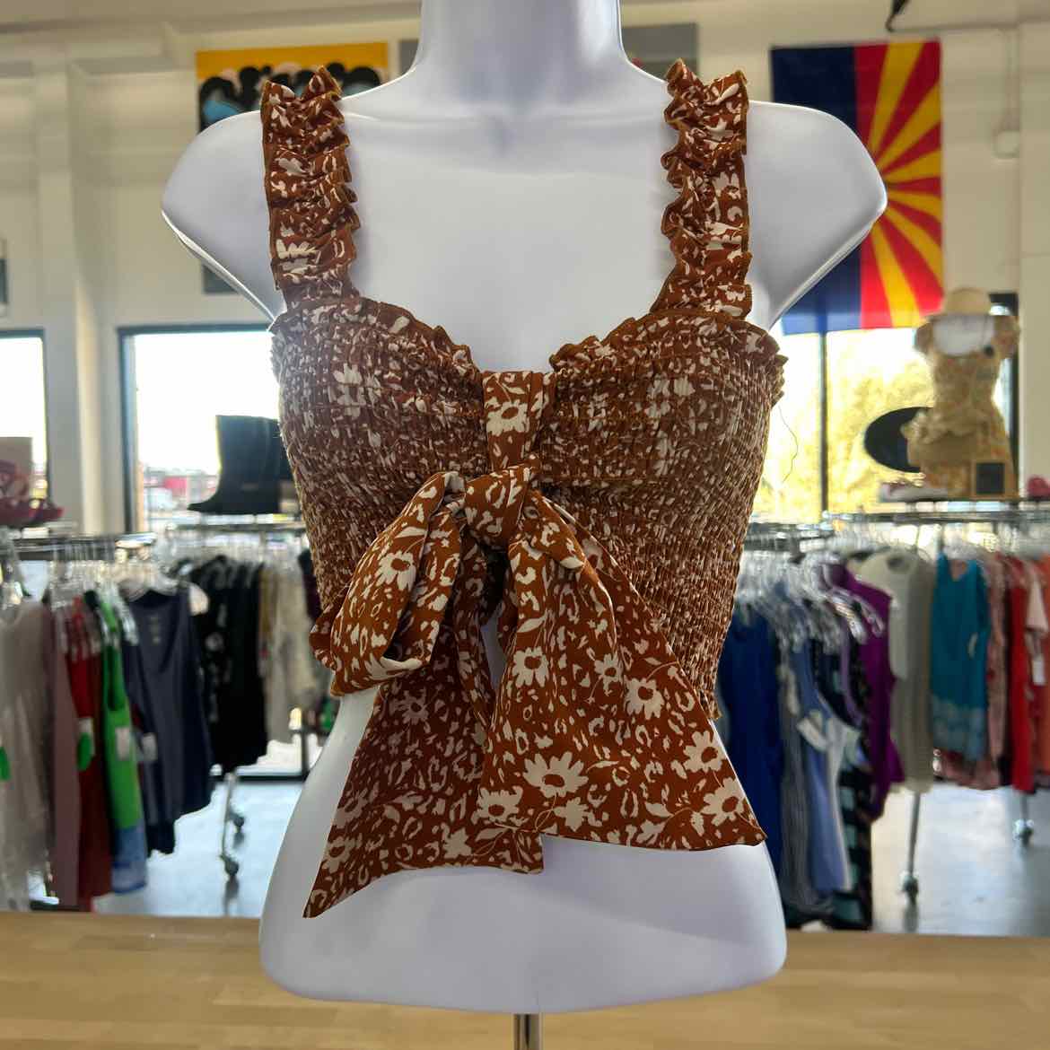Lulus Size S Orange Preloved 2 pc Dress Set