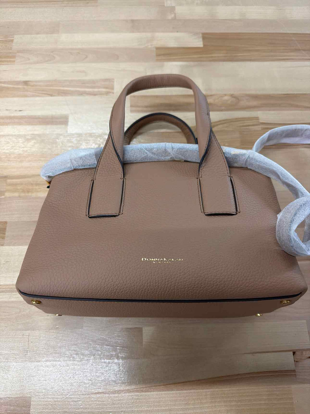 Donna Karan New York Amagansett Soft-Rolled Leather Satchel with Sculpted Magnet