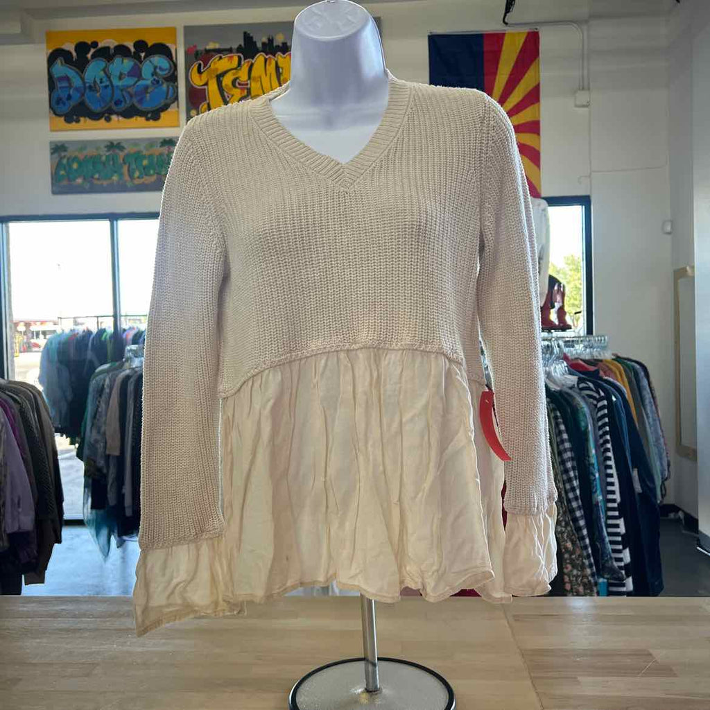 Altard State Size S Cream Preloved Sweater