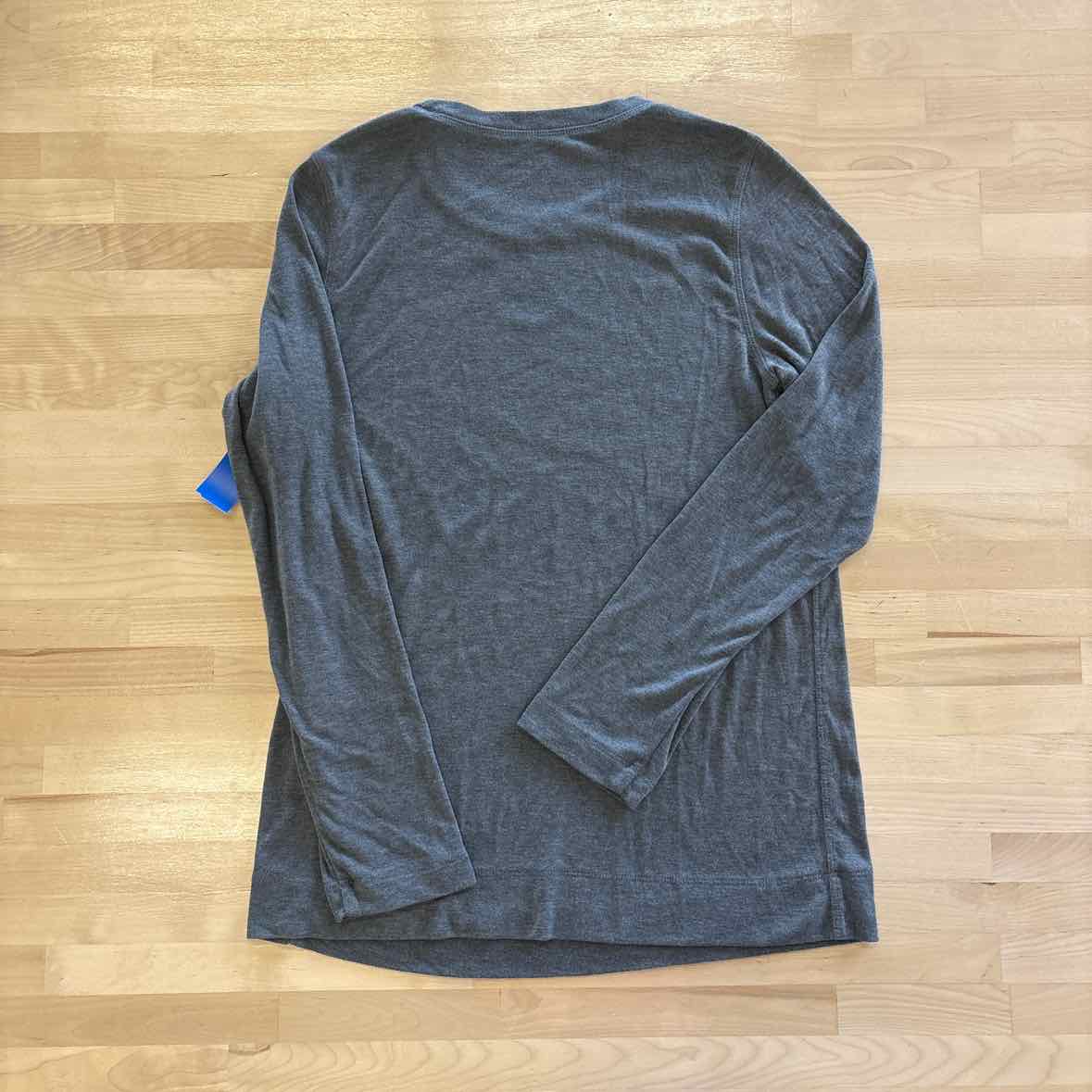 simply vera Size L Gray Long Sleeve