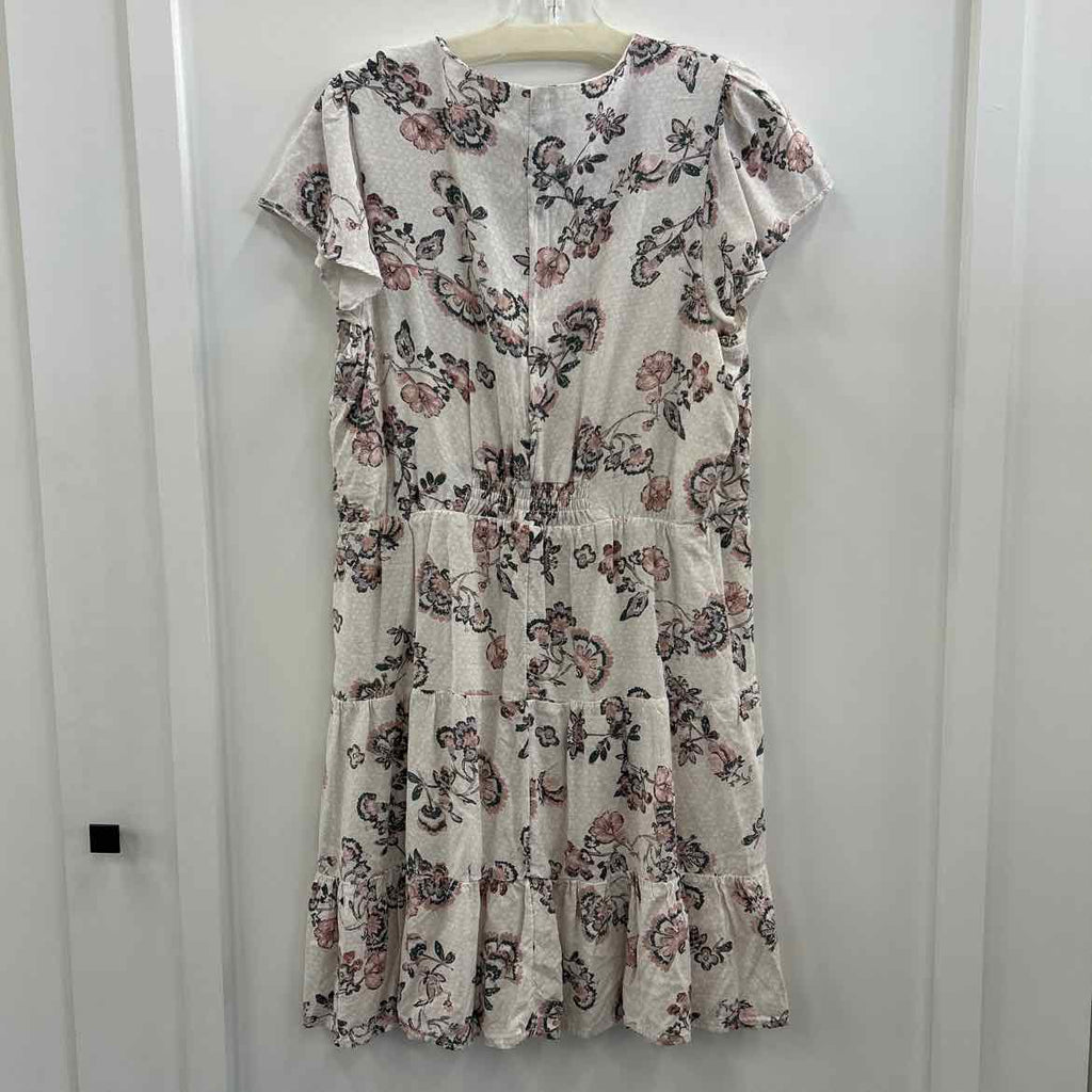 Maurices Size L Off White Dress