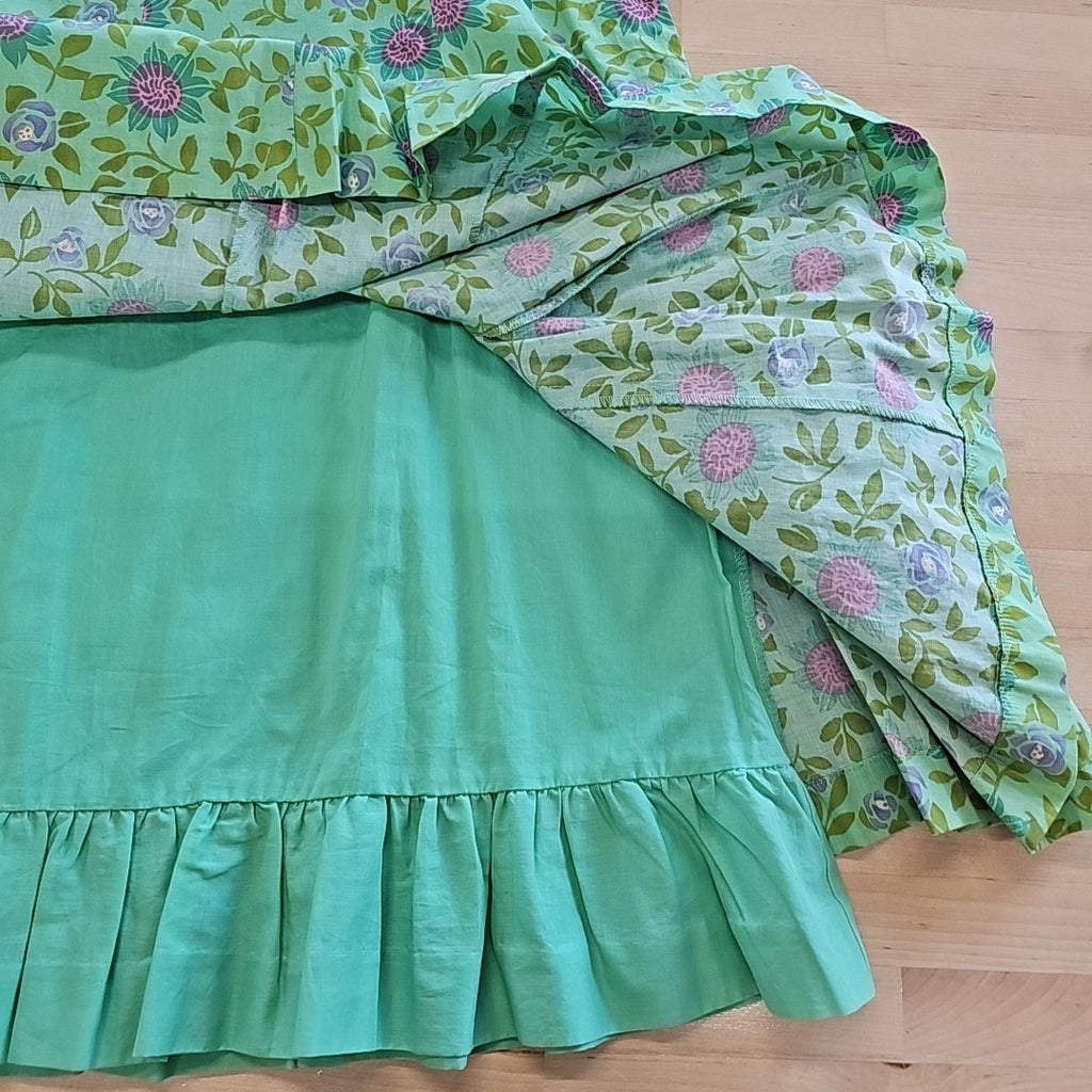 Garnet Hill Size 18 Green Skirt