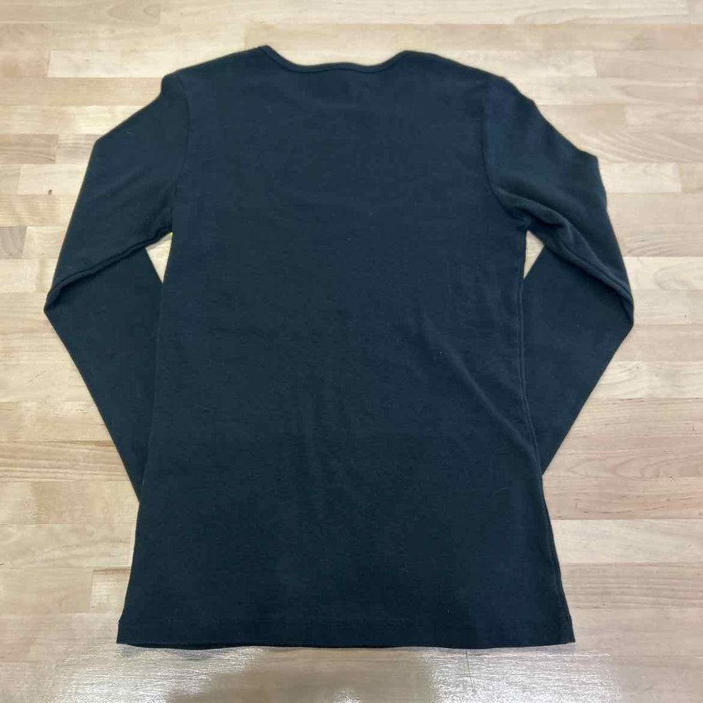 Bella Size M Black Rhinestone Longsleeve