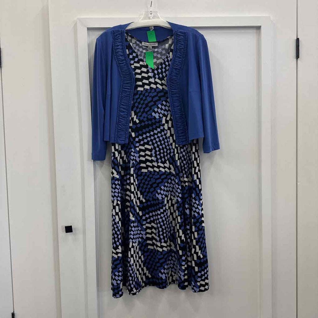 Danny & Nicole Size 12 Purple Preloved 2 pc Dress Set