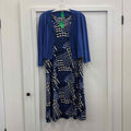 Danny & Nicole Size 12 Purple Preloved 2 pc Dress Set
