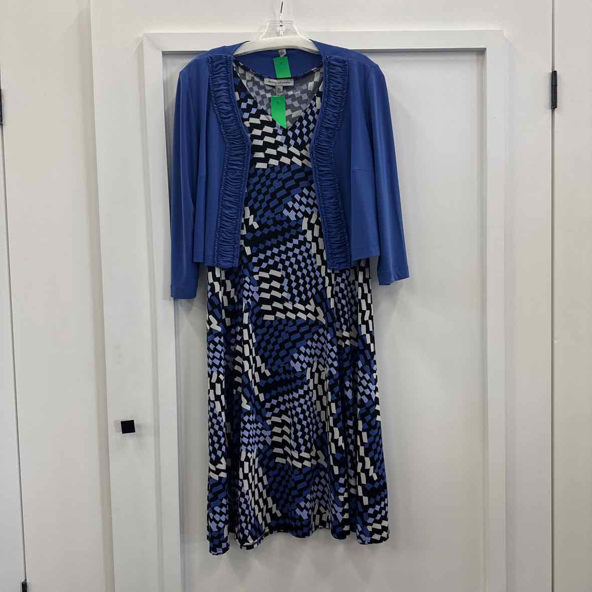 Danny & Nicole Size 12 Purple Preloved 2 pc Dress Set