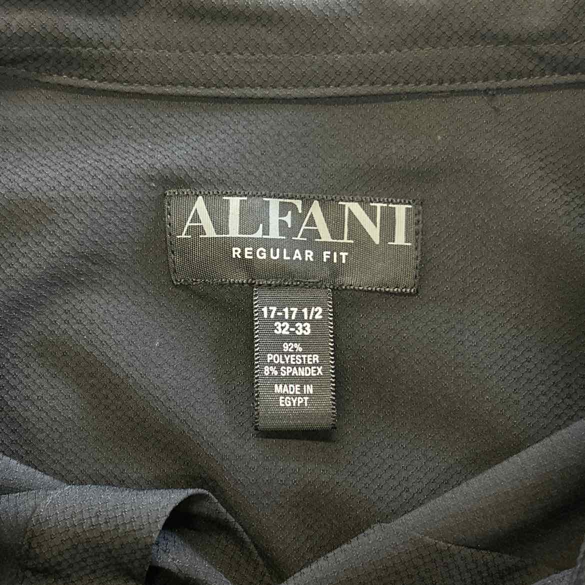 Alfani Men's Regular Fit Travel Ready Solid Dress Shirt