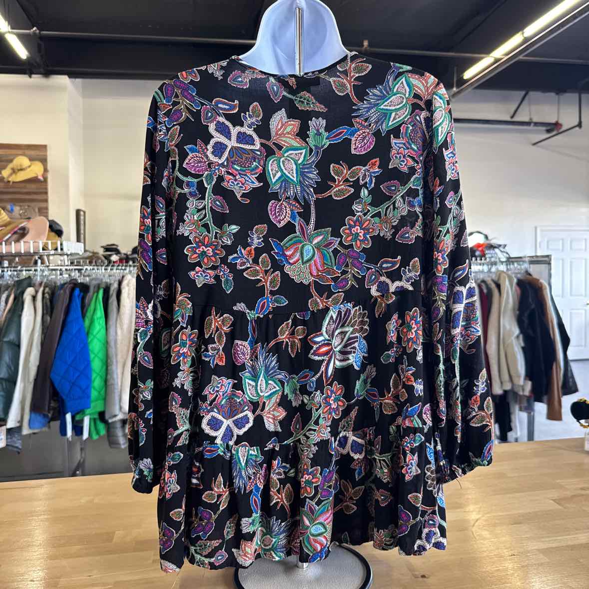 Rachel Zoe Size S Black Blouse