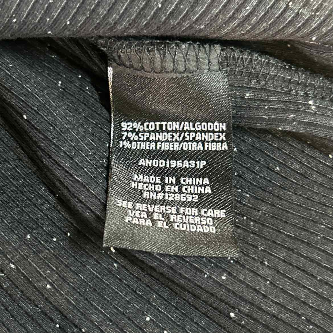Madden NYC Size XL Black Preloved Tank