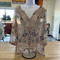 Maeve Size 8 Beige Preloved Blouse LS