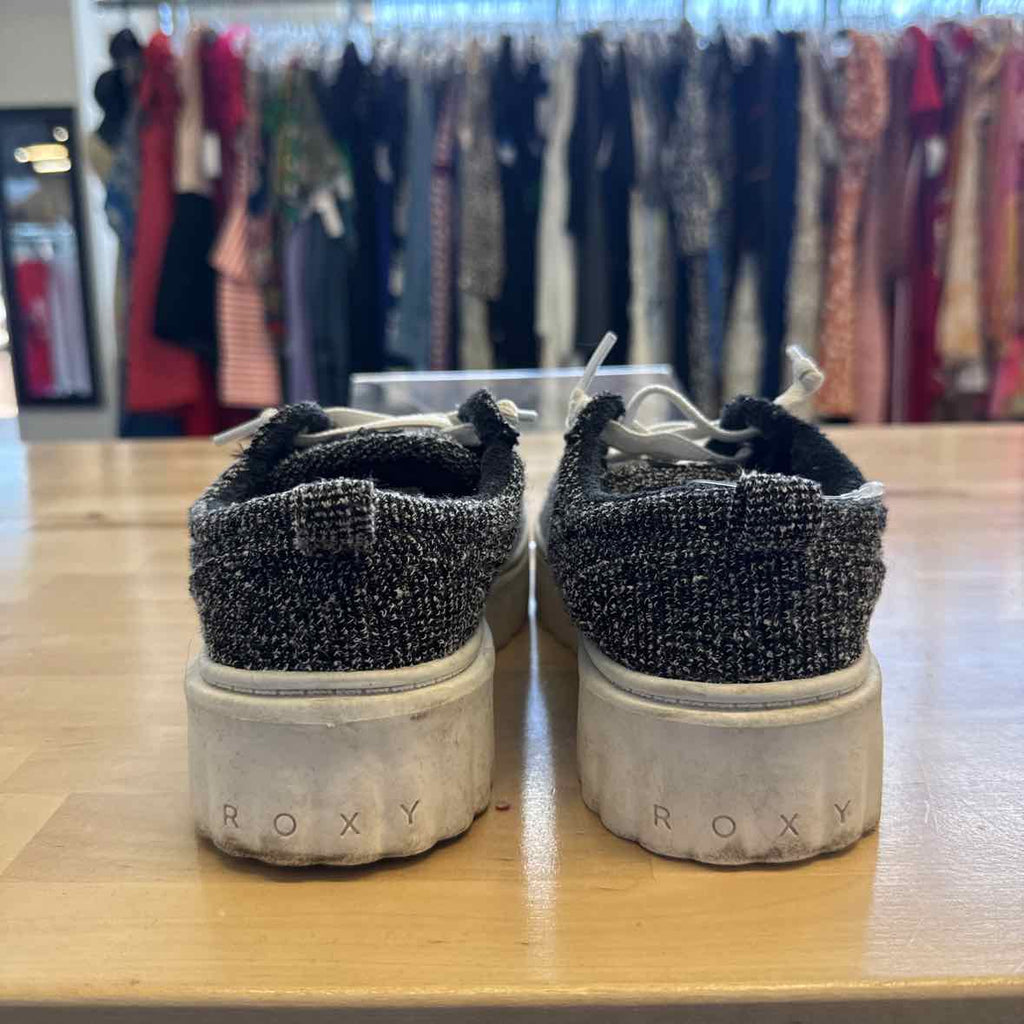Roxy Shoe Size 5.5 Gray Sneakers