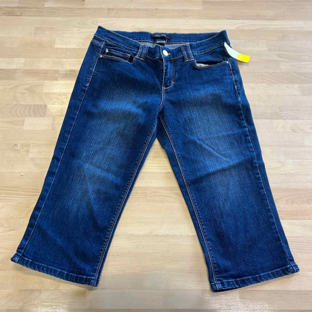 White House Black Market Size 6 Denim Capris
