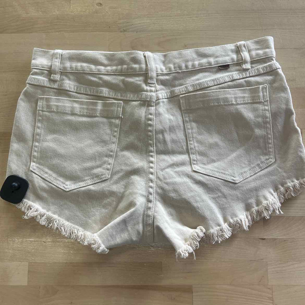 O'Neill Juniors' Bowie Mid-Rise Denim Shorts - Whitecap - 31