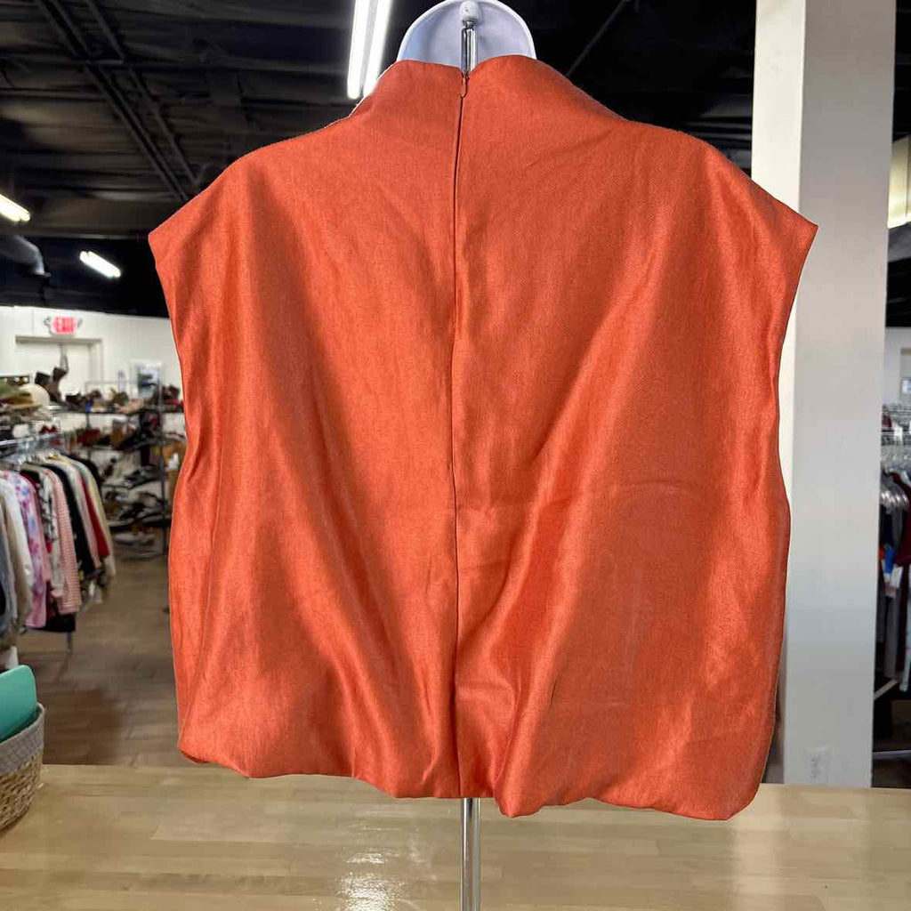 Glam Size M Orange Preloved Vest