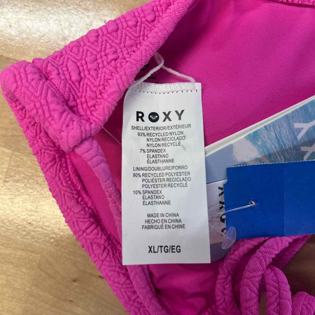 Roxy Size XL Haliewa Built-up Triangle Bikini Top