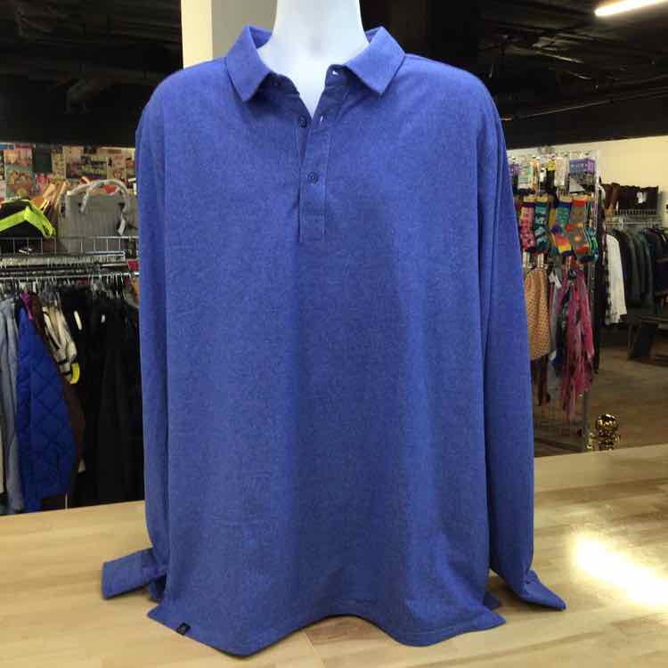 Haimont Size XXL Blue Preloved MENS Polo