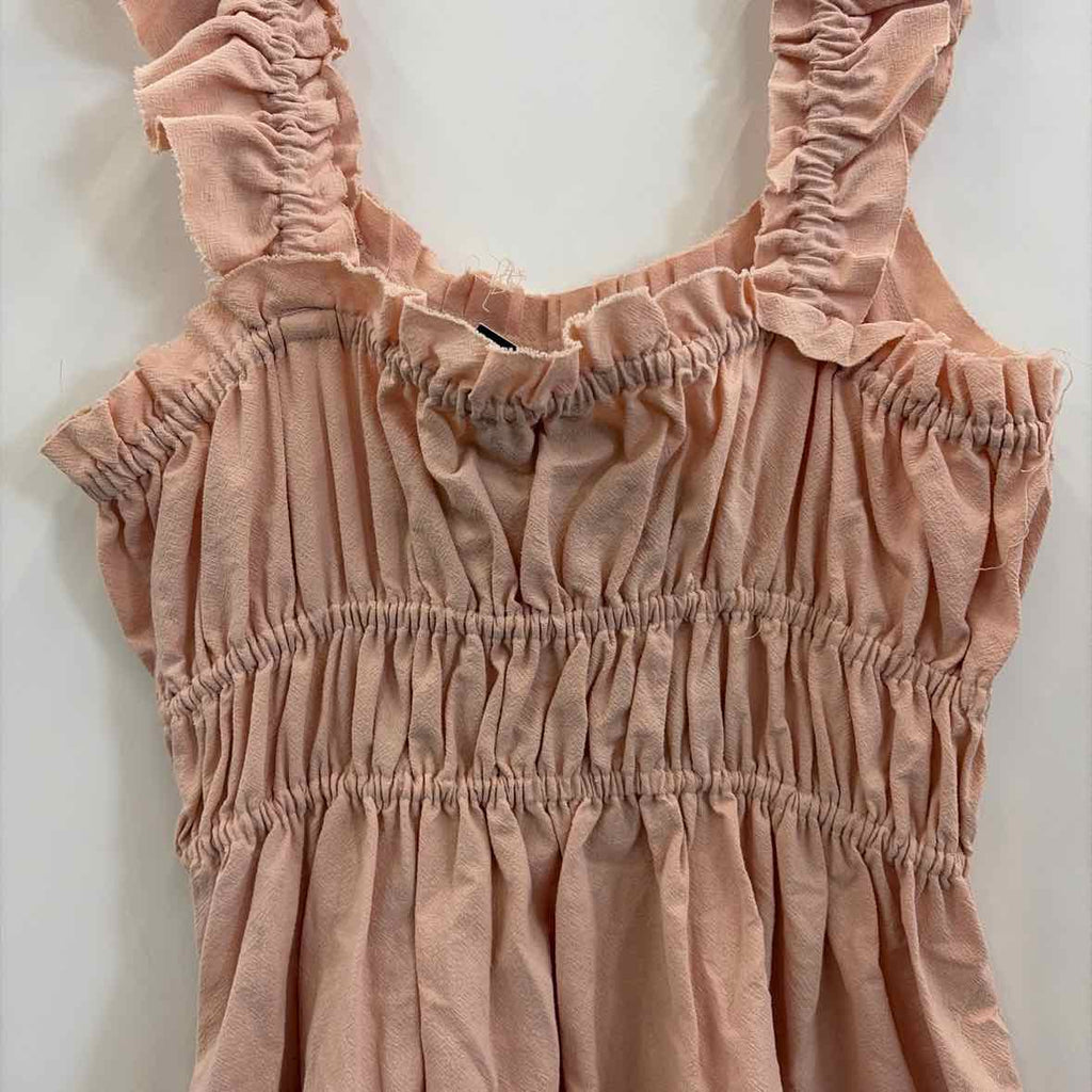 Steve Madden Women's Harmony Cotton Pleated Dress - Cameo Rose