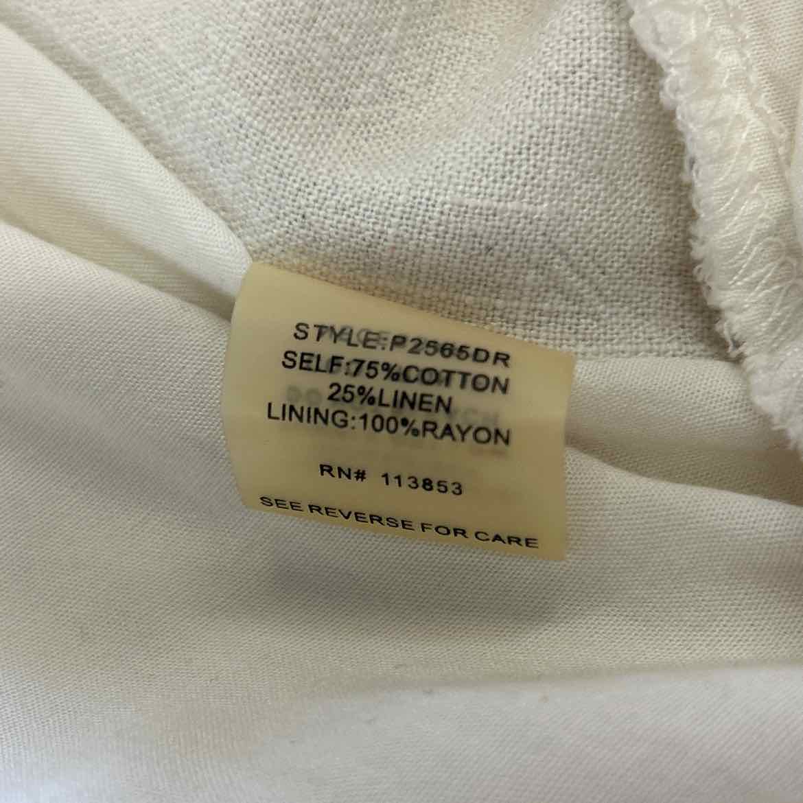 Sugar Lips Size M Cream Preloved Pants