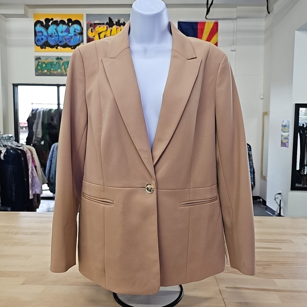 Kasper Size 12P Tan New Blazer