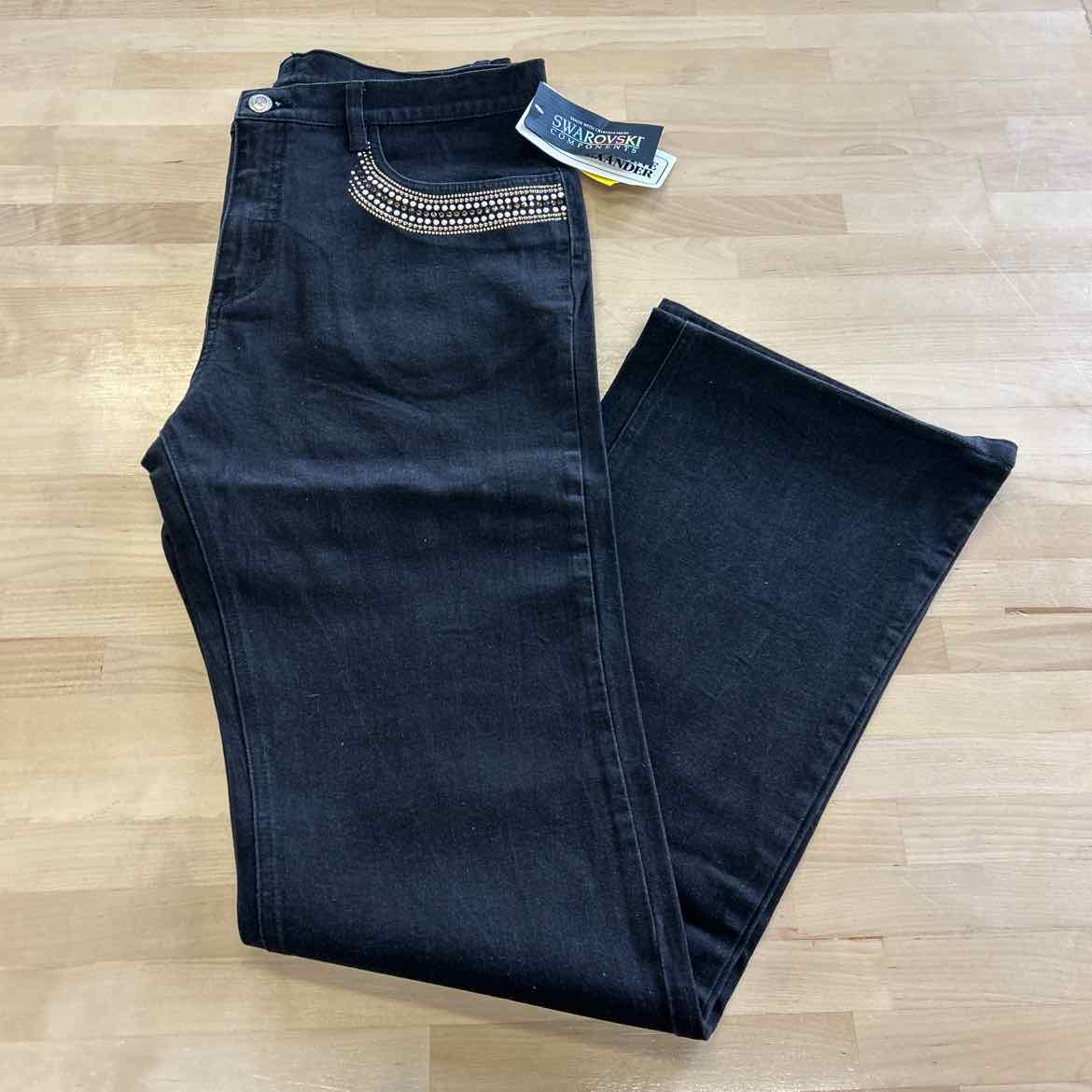 Christine Alexander Size 12 Black Jeans