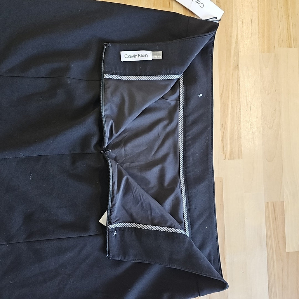 Calvin Klein Women's Pencil Skirt - 14 Petite - Black