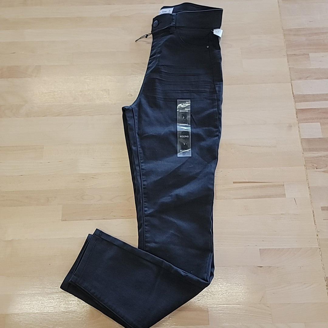 Vanilla Star Size S Black High-Rise Pull-on Jeggings