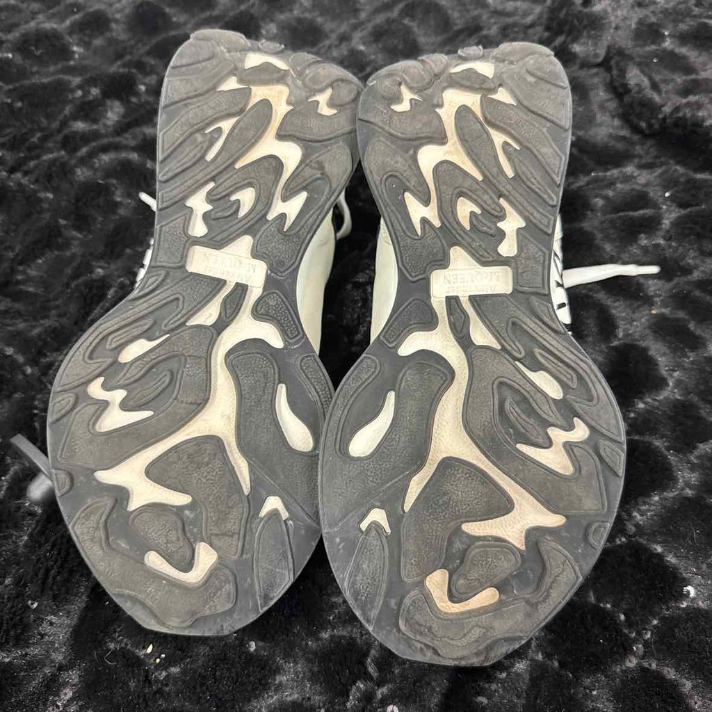 Alexander McQueen Shoe Size 37 Black White Sneakers