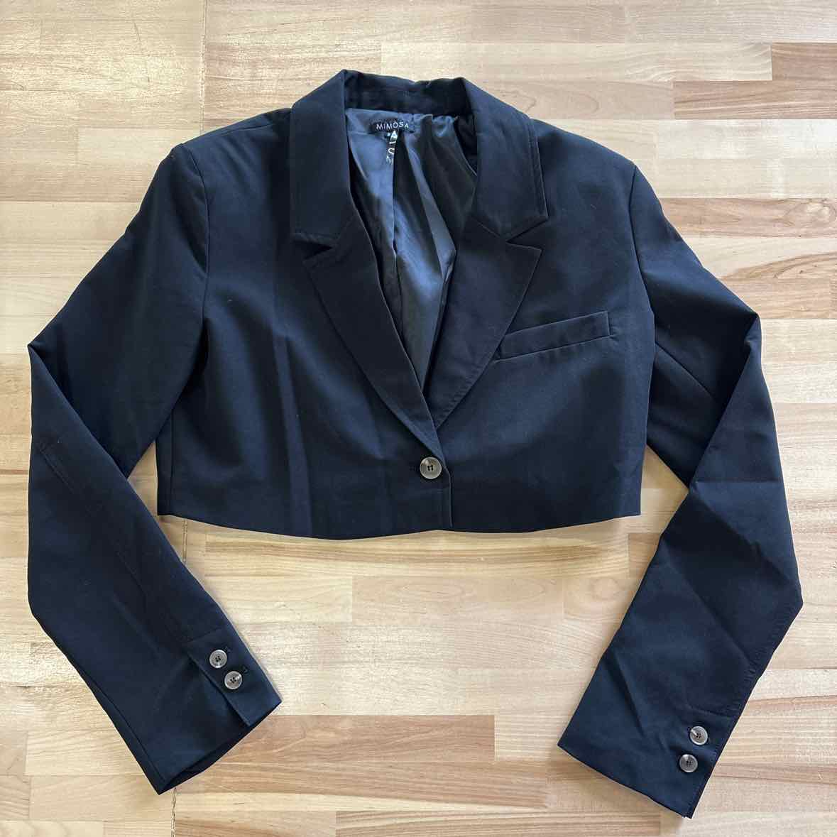 Mimosa Size S Black Blazer