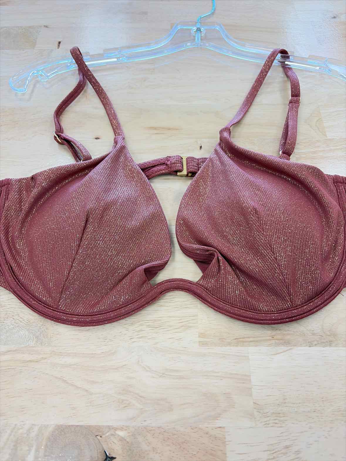 Vince Camuto Size L U Wire Bikini Top