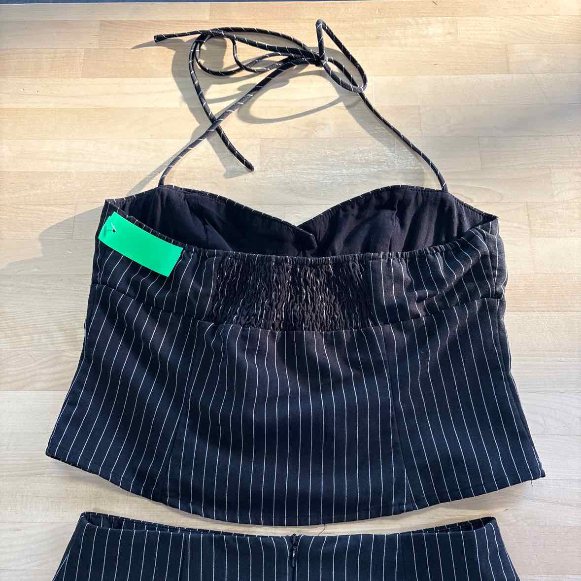 Princess Polly Size 6 Black Preloved 2 pc sets