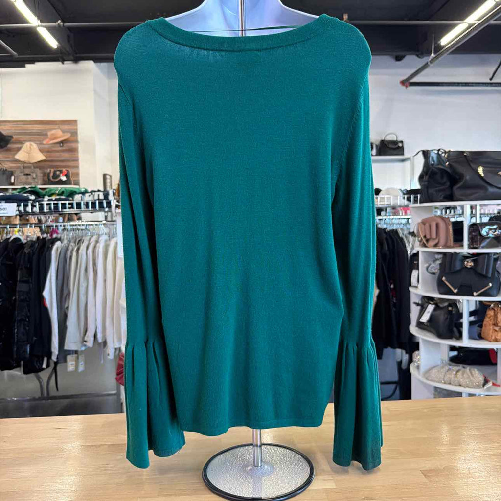 Worthington Size M Green Preloved Long Sleeve