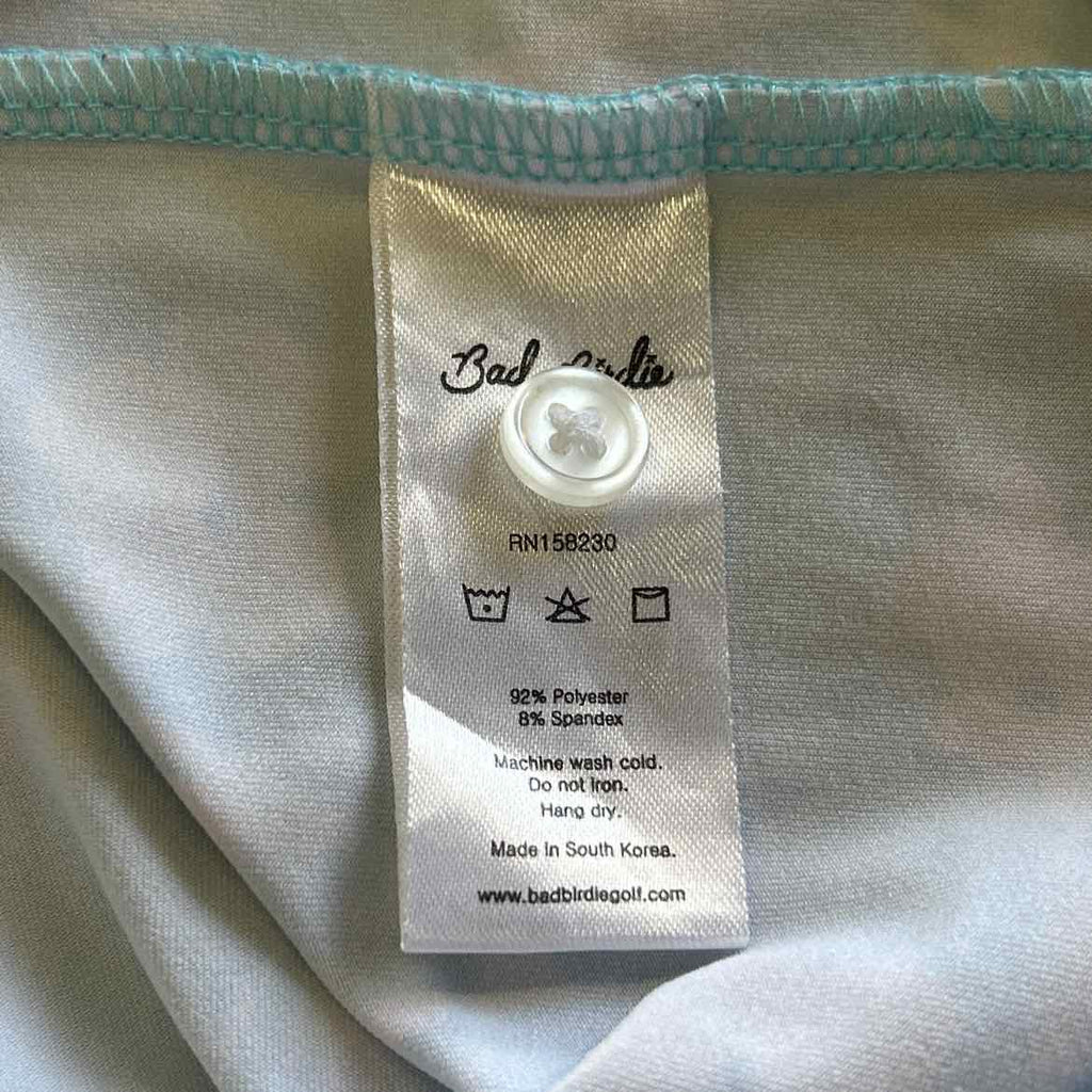 Bad Birdie Size S Blue Purple Preloved MENS Polo