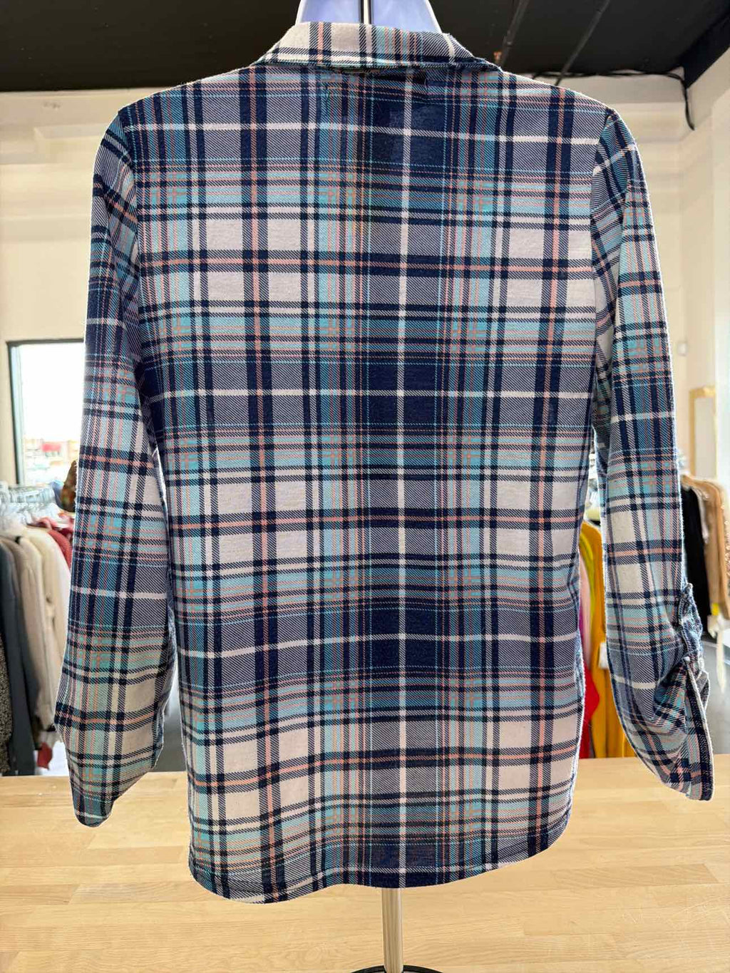 French Laundry Size S Blue Button Down Shirt